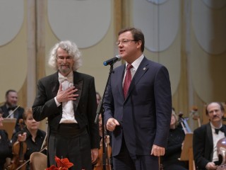 Академический симфонический оркестр Самарской филармонии  дал концерт накануне отъезда на гастроли в Испанию