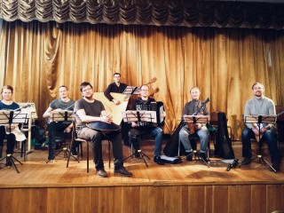 Репетиция «ВолгаFolk band»