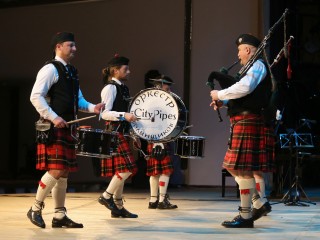 В Самарской филармонии состоялся концерт-перформанс «Ирландское Шоу»: City Pipes & Celtic Wind