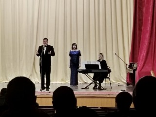 Концерт в военном санатории «Волга»