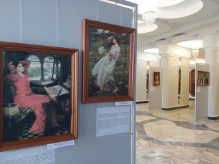 Выставка «Художники Викторианской эпохи» открылась в Хрустальном фойе филармонии