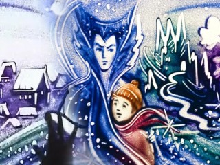 «Снежная королева» - сказка с органом и песочной анимацией 