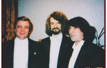 Виктор Третьяков, Михаил Щербаков и Юрий Башмет, 1996 год