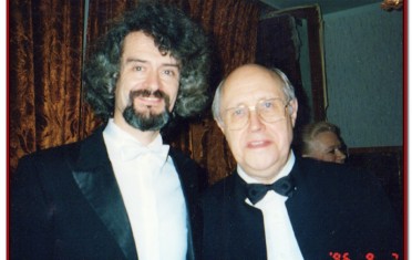 Михаил Щербаков и Мстислав Ростропович, 1996 год