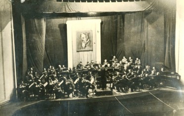 Оркестр Куйбышевской филармонии (архив ЦГАСО)