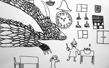 Дракон. Михайлов Андрей, 9 лет