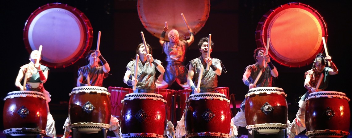 Шоу японских барабанщиков «Dadada-Dan Tenko»