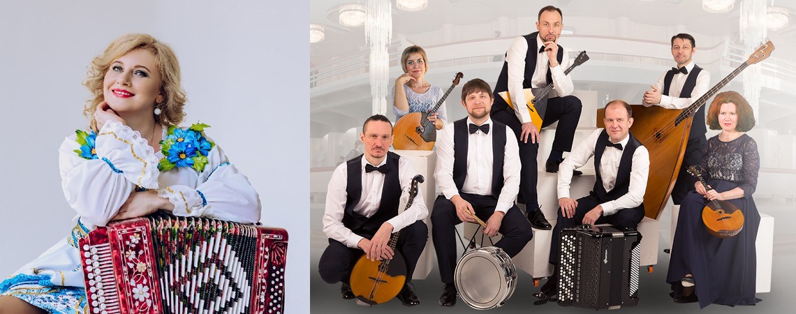 «Ах, Самара, городок!». Ансамбль народных инструментов «Волга-Фолк Бэнд», солистка - Елена Гуляева (народный вокал)