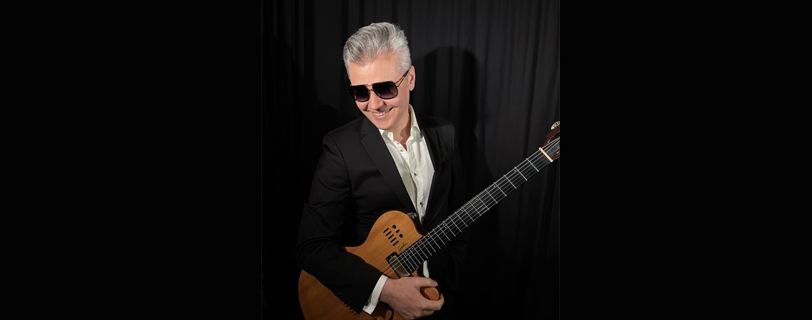 «Рандеву с джазом». Виталий Кись (гитара), Екатерина Надареишвили (вокал) и Джаз-квартет