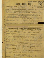 Старков Л.В. наградной лист